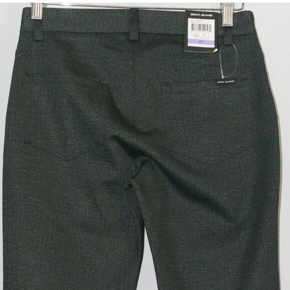 Gray NWt DKNY Ladies' Straight Leg Ponte Pant - Picture 4 of 5